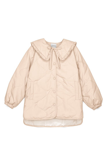 [미포넷] 올리비아 롱 퀼티드 자켓 에크루 MPI24.711.PAD002.01 [OL]