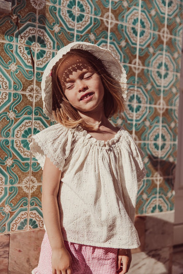 [루이스미샤] Perla 블라우스 GRI-S25-B0167