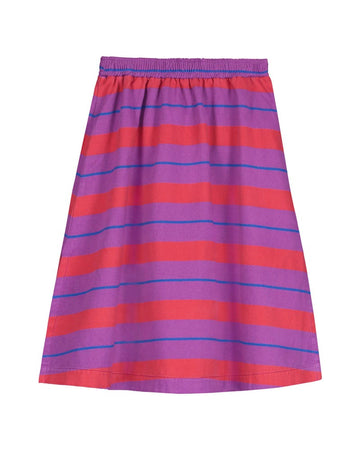 [본못] 미디 스커트 올오버 투 스트라이프 AW24-SK01-MAG [OL]