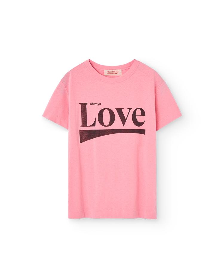 Pink Love Rooster T-Shirt