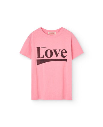 Pink Love Rooster T-Shirt