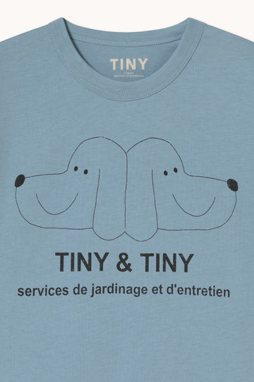 [타이니코튼] TINY&TINY 블랙 그래픽 티 SS26-087-K30