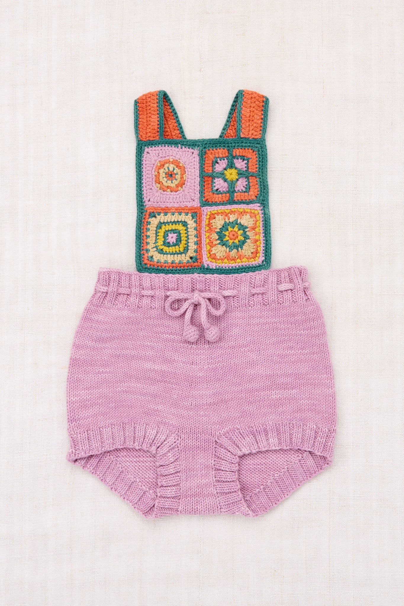 Baby Crochet Afghan Romper