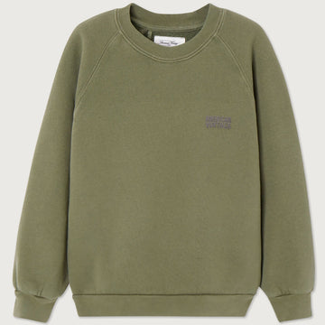 Izubird Kid's Sweatshirt in Vintage Khaki by American Vintage