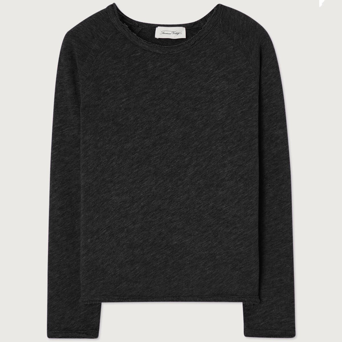 Sonoma Kid's Long Sleeve T Shirt in Vintage Black by American Vintage