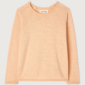 Sonoma Kid's Long Sleeve T Shirt in Vintage Nude by American Vintage