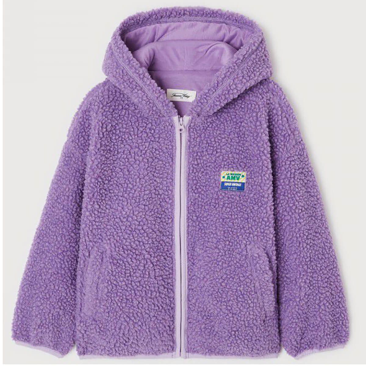 Hoktown Kid's Fleece Jacket in Parme Vintage by American Vintage
