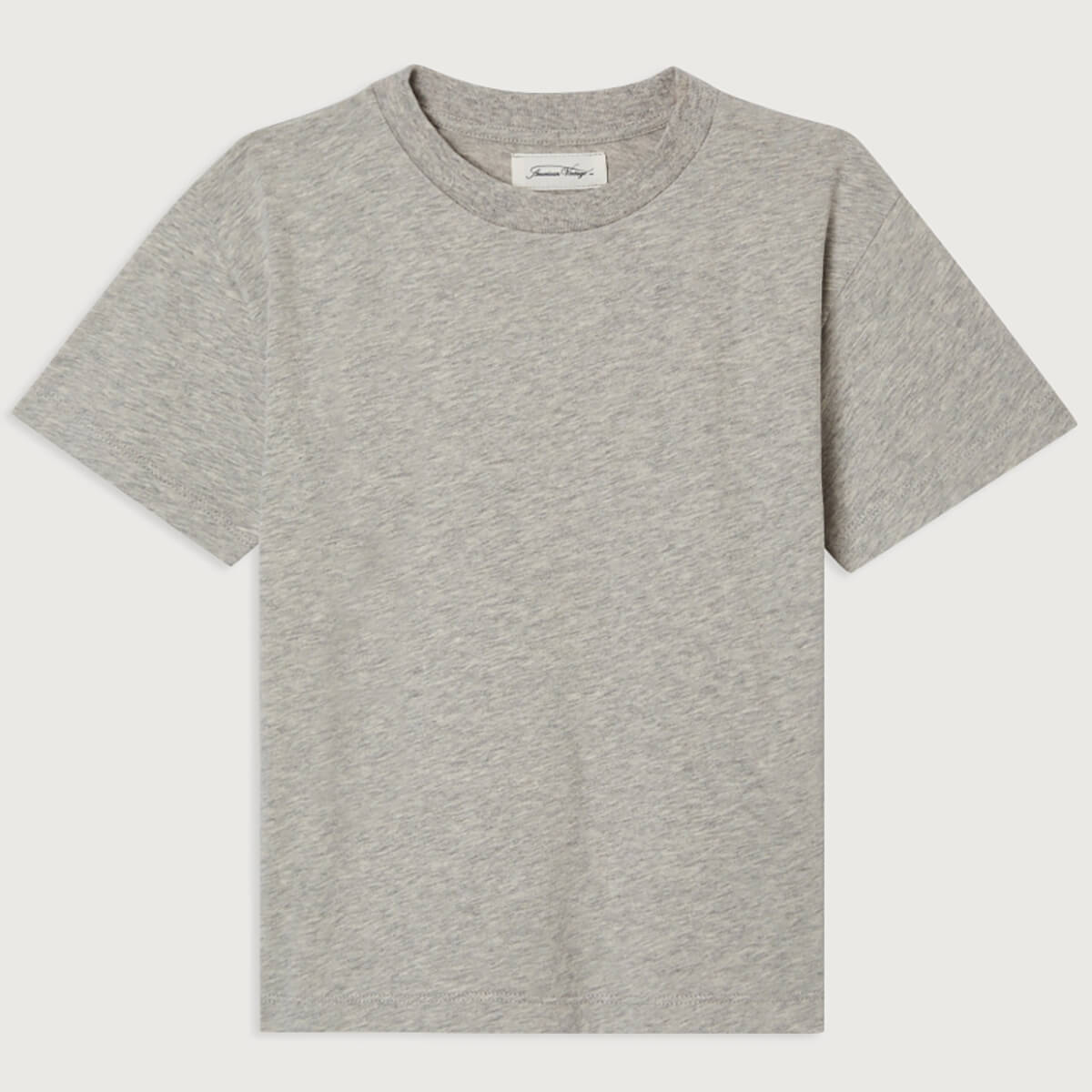 Gamipy Kid's Round Neck T Shirt in Polar Melange by American Vintage