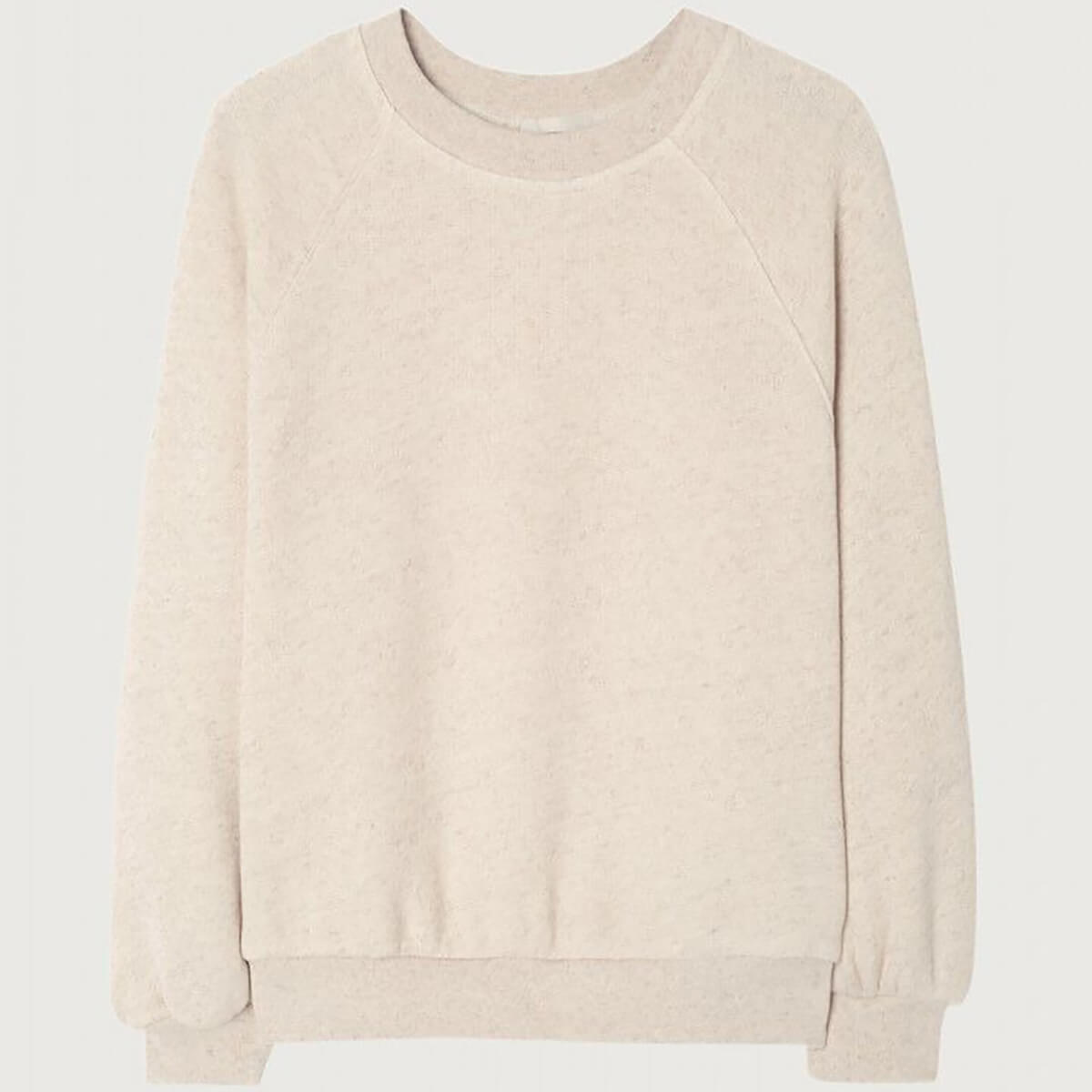 Itonay Kid's Sweatshirt in Ecru Melange by American Vintage