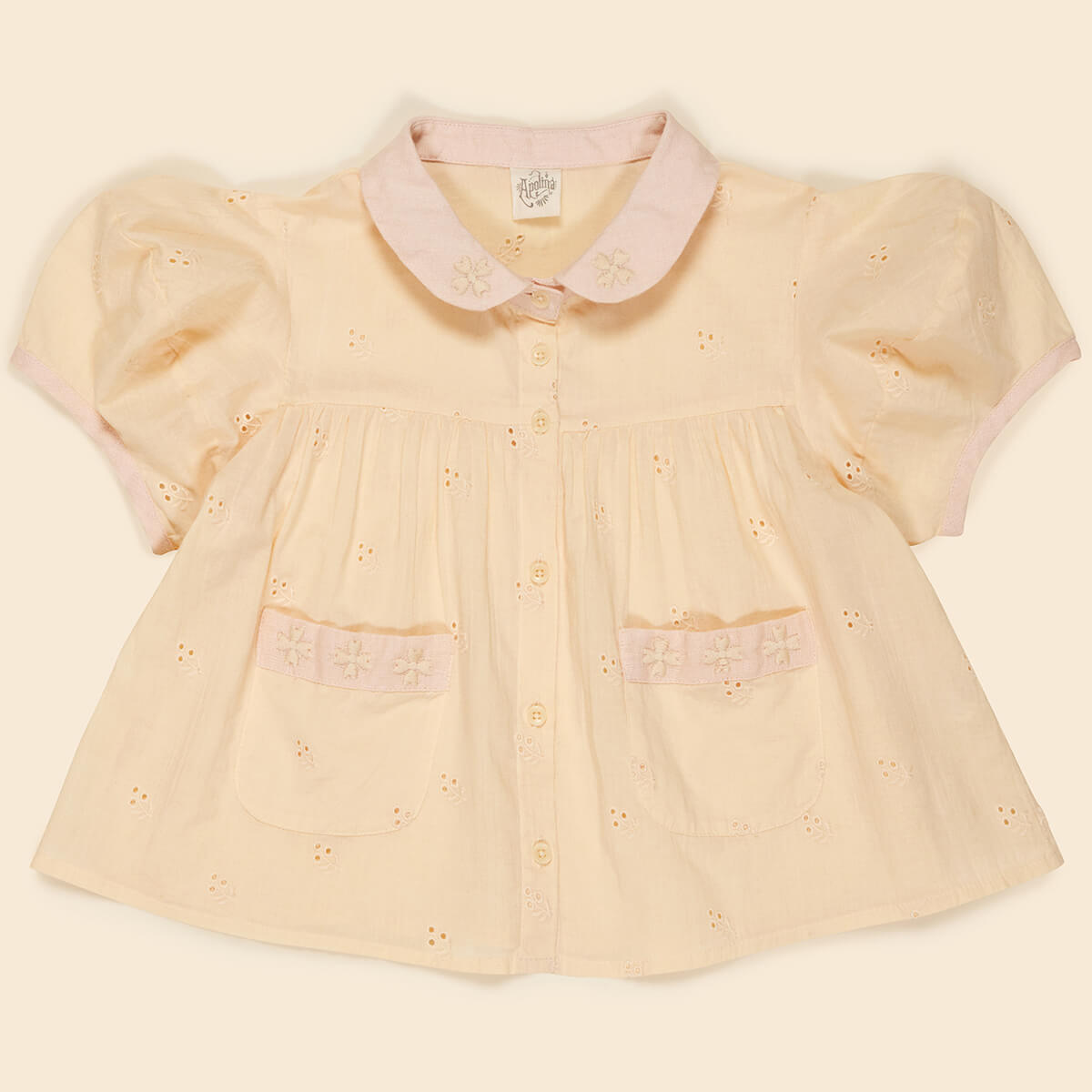 Mabel Blouse in Milk by Apolina
