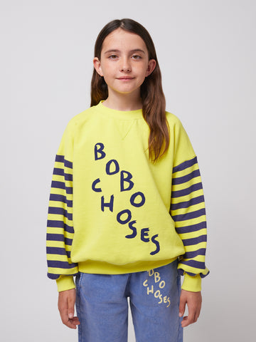 [K*B 25SS 1차] Diagonal Bobo Choses sweatshirt