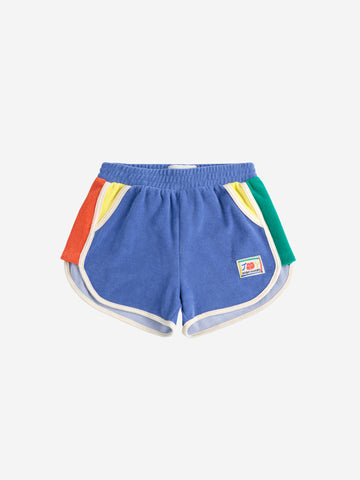 [K*B 25SS 2차] Smiling color block terry cloth shorts