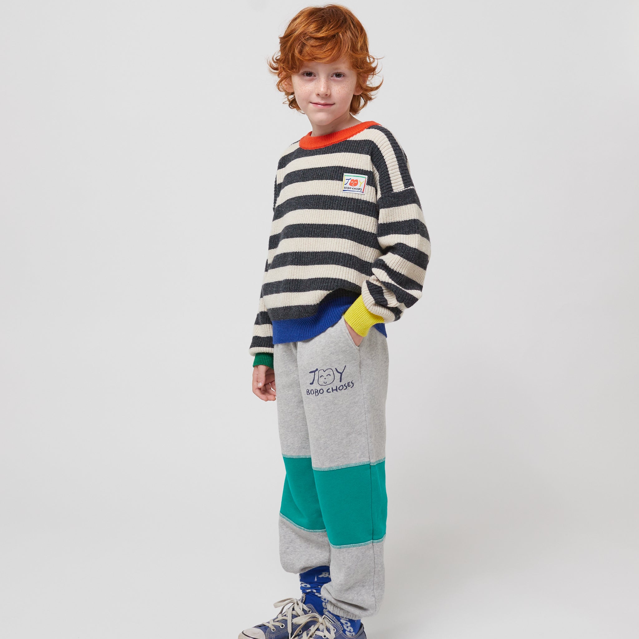 [K*B 25SS 1차] Joy Color Block jogging pants