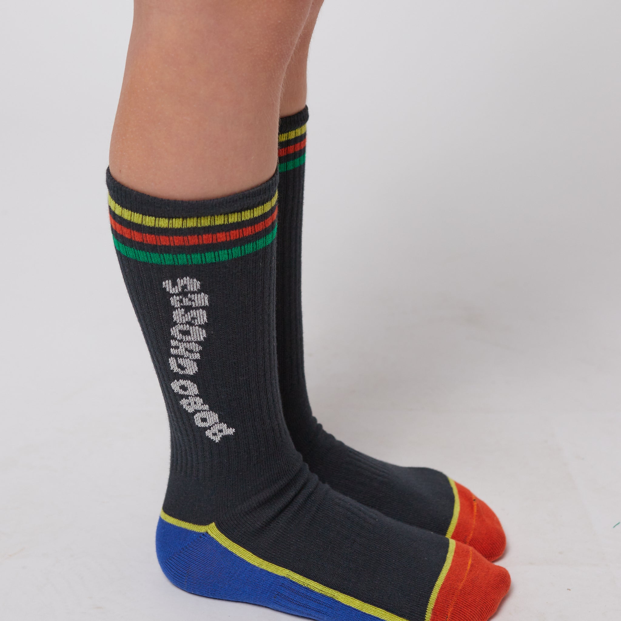 [K*B 25SS 1차] Bobo Choses color block long socks