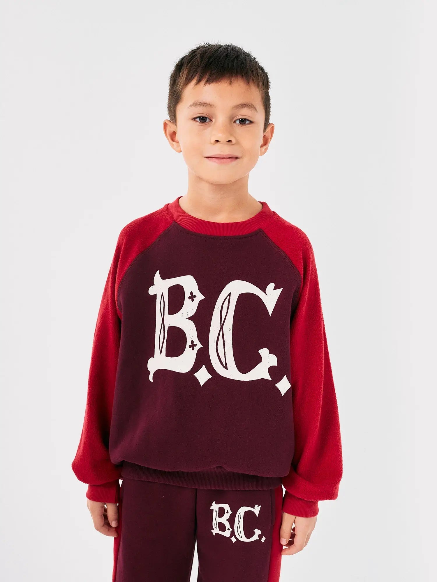 [K*B 24FW 1차] B.C vintage ranglan sleeve sweatshirt