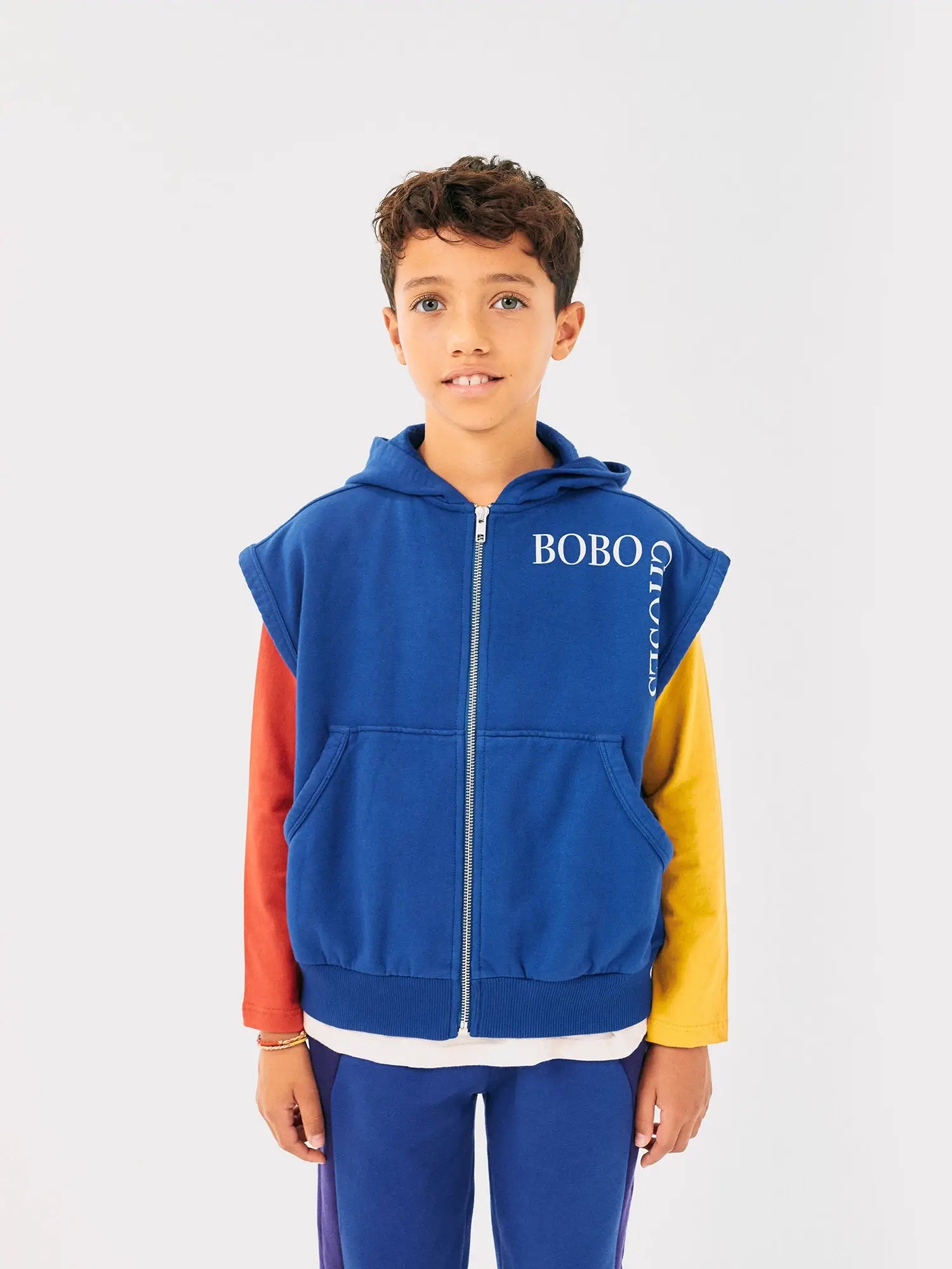 [K*B 24FW 1차] Bobo Choses sleeveles zipped hoodie