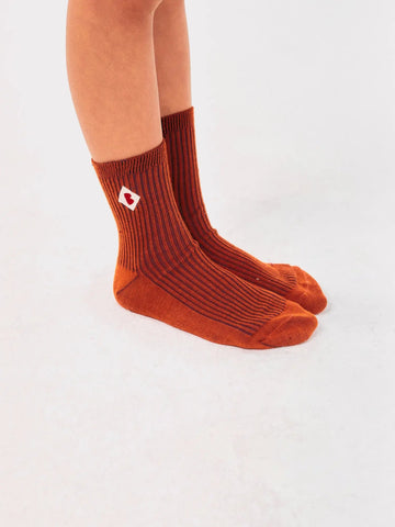 [K*B 24FW 2차] B.C bicolor short socks