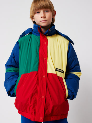 [K*B 25FW 2차] Bobo Choses color block anorak WOVEN ANORAK MULTICOLOR