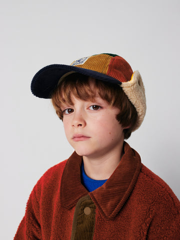 [K*B 25FW 2차] Mr Pencil corduroy winter cap WOVEN CAP MULTICOLOR