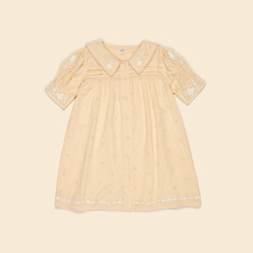 Bette Dress - Milk Broderie Anglaise