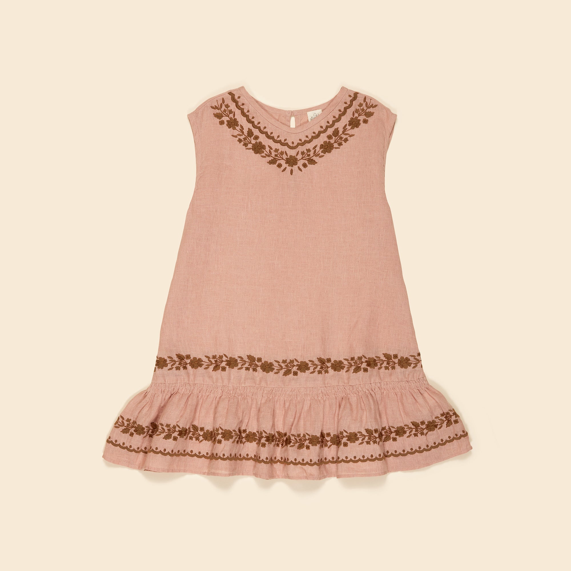 Beulah Dress - Rosewater