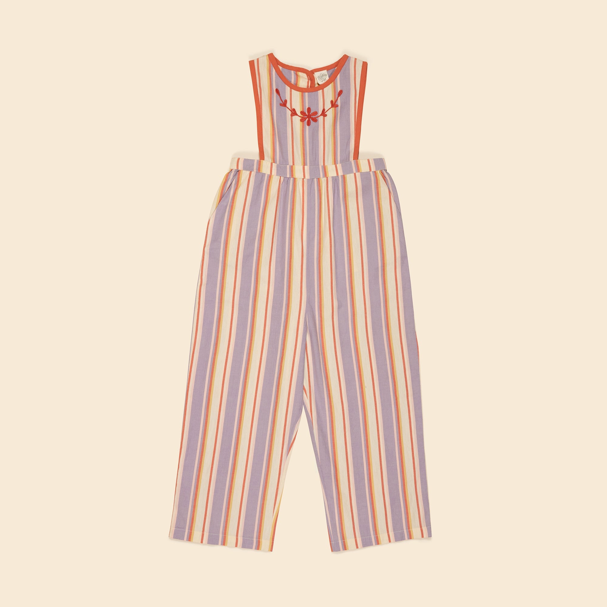 Bobbi Dungaree - Rustrel Stripe