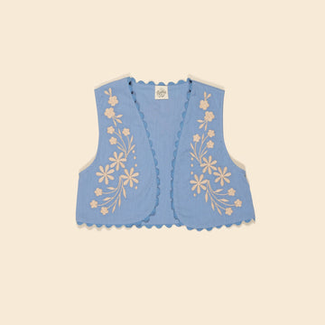 Bonnie Gilet - Cornflower