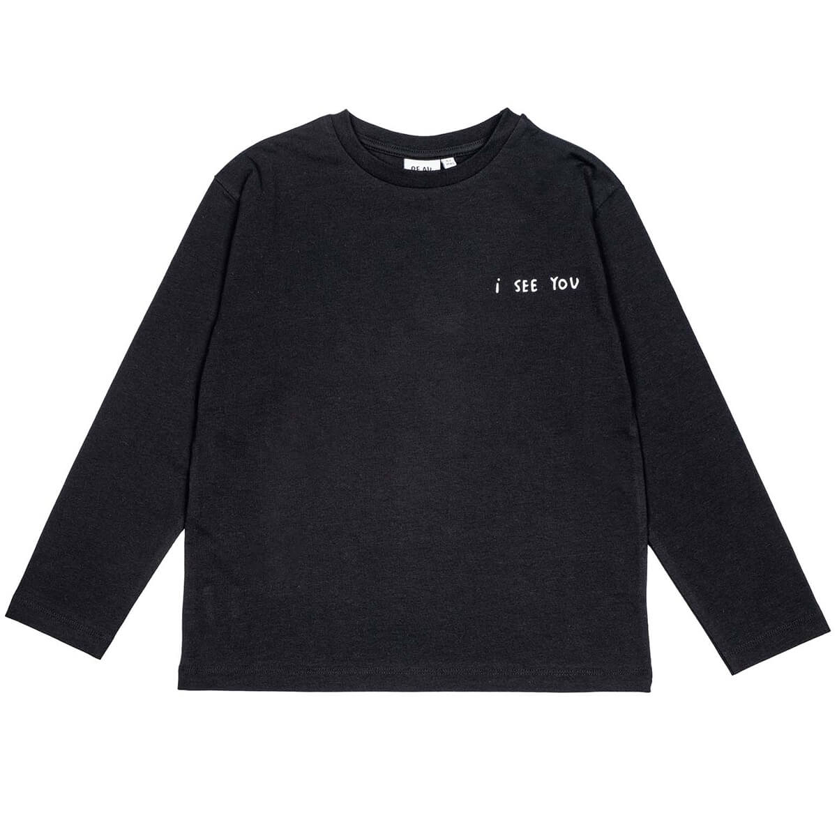I See You Long Sleeve T-Shirt in Black by Beau Loves
