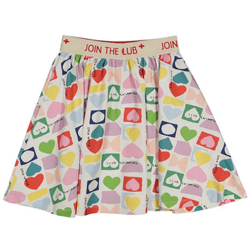Hearts Circle Skirt by Beau Loves