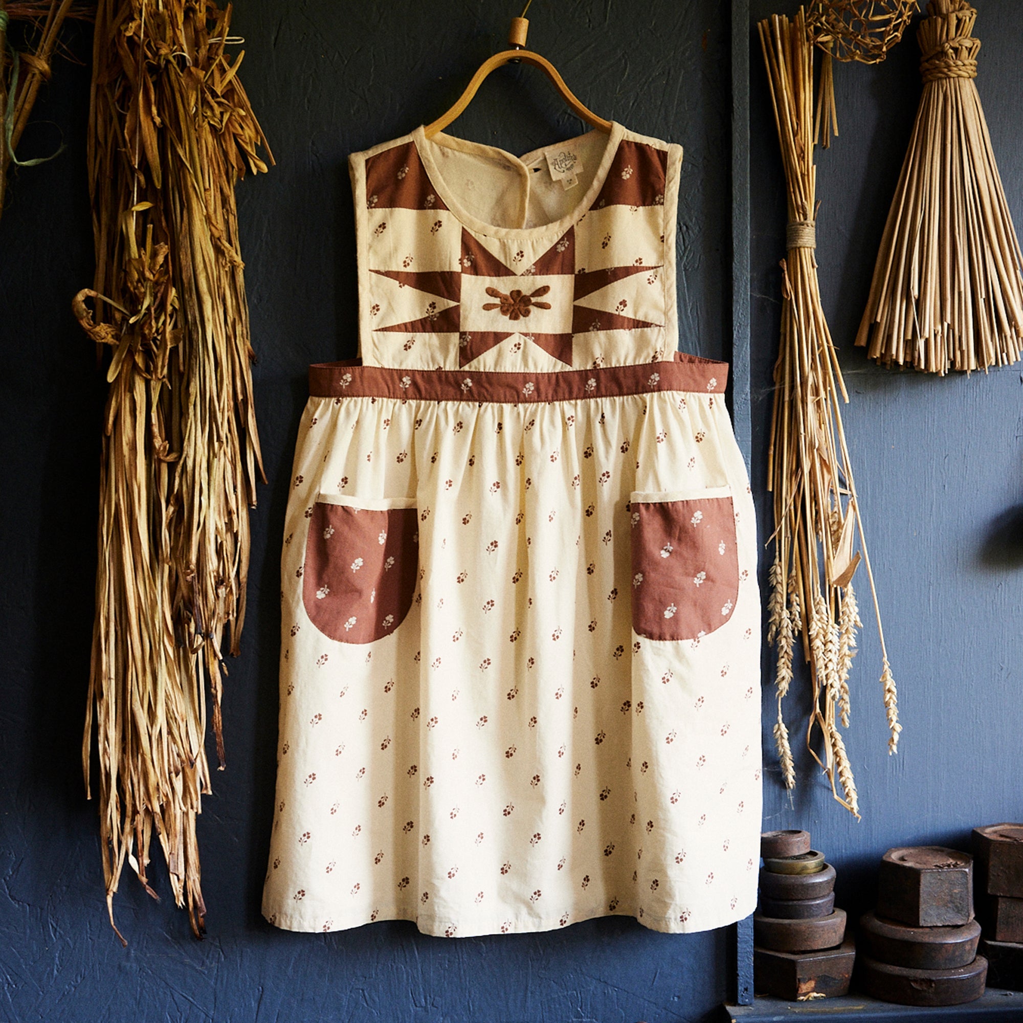 Bibi Pinafore - Prairie Patchwork