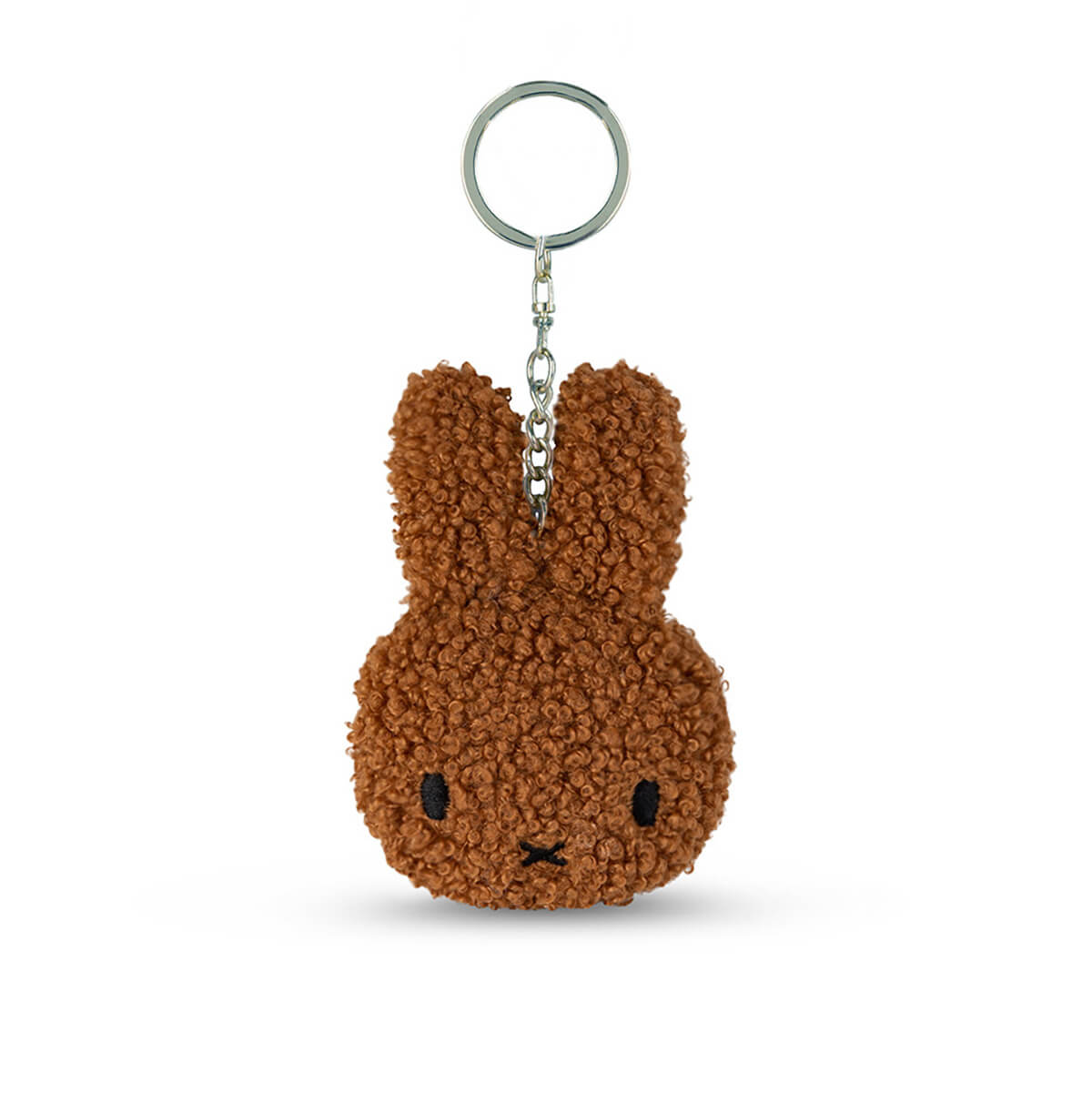 Miffy Tiny Teddy Recycled Keyring in Cinnamon (10cm) by Bon Ton Toys