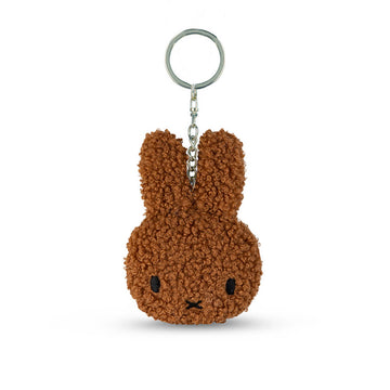 Miffy Tiny Teddy Recycled Keyring in Cinnamon (10cm) by Bon Ton Toys