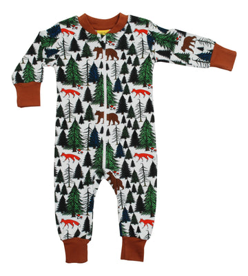Zip Suit | Wood