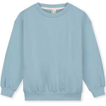 Drop Shoulder Sweater in Sky by Gray Label