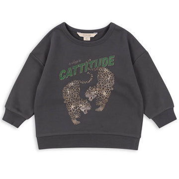 Lou Sweatshirt in Magnet by Konges Sløjd
