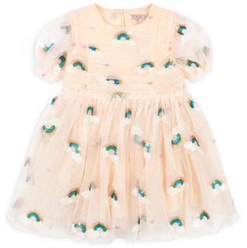 Tullie Dress in Rainbow Glitter by Konges Slojd