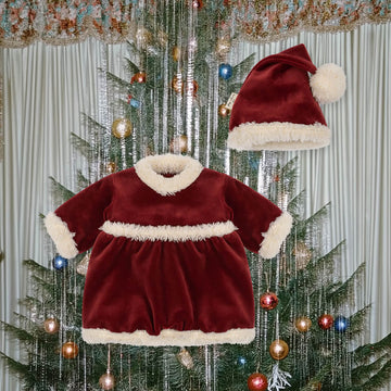 Doll Christmas Dress by Konges Sløjd