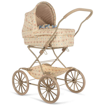 Doll Pram in Fleur Decor by Konges Sløjd