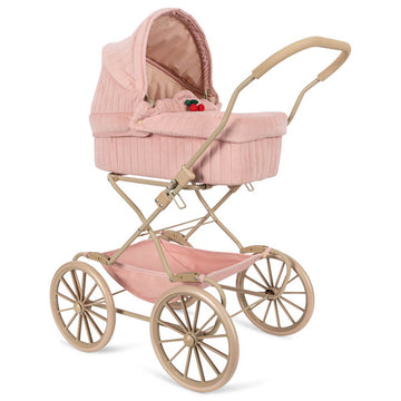 Lulu Doll Pram in Cherry by Konges Sløjd