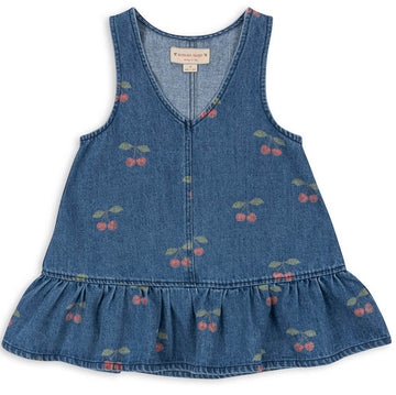 Magot Dress in Ma Grande Cerise Denim by Konges Sløjd