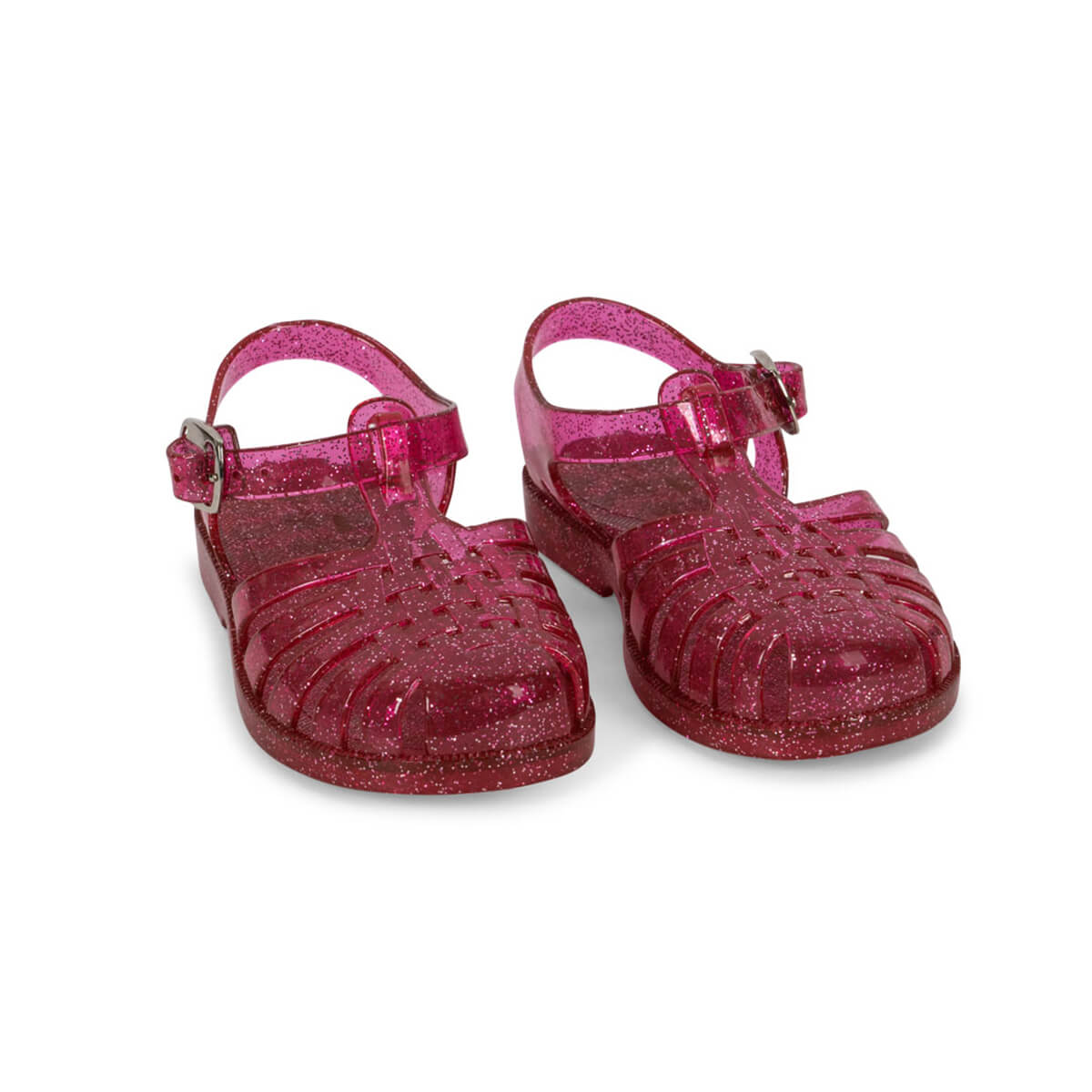 Nea Glitter Sandal in Sangria by Konges Sløjd
