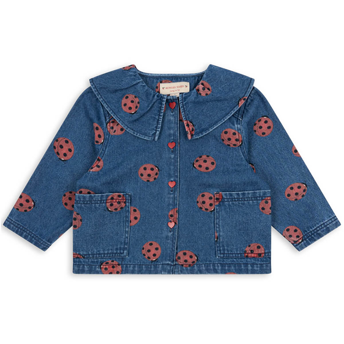 Magot Denim Shirt in Ladybug by Konges Sløjd