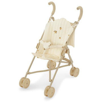 Doll Stroller in Lemon by Konges Sløjd