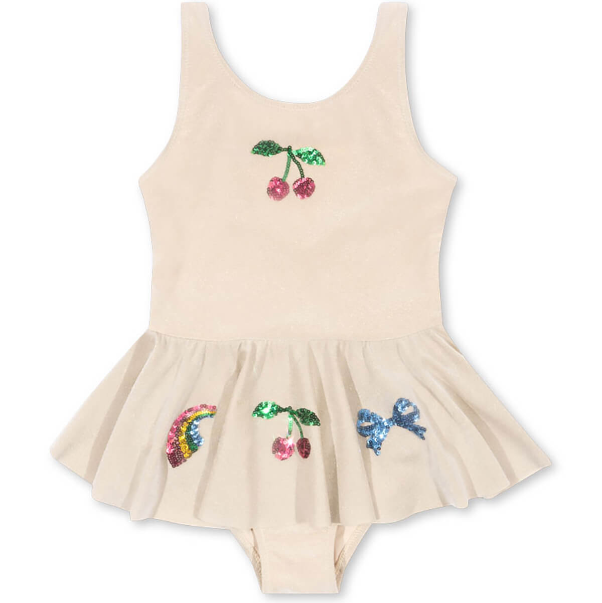 Beatrice Swimsuit in Off White by Konges Sløjd