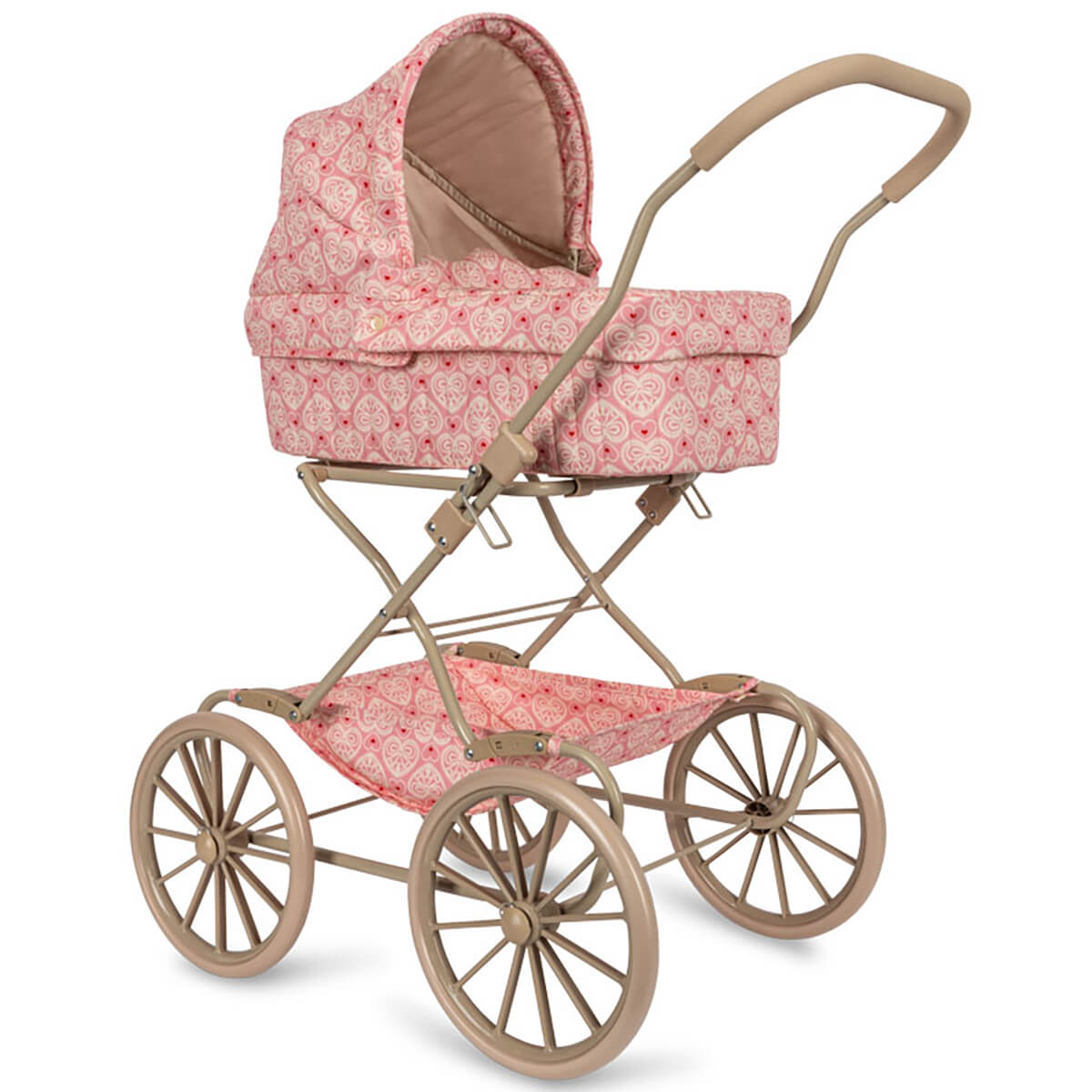Doll Pram in Lacy Pink by Konges Sløjd
