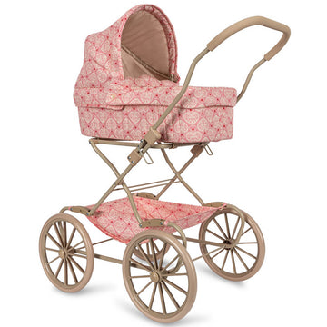 Doll Pram in Lacy Pink by Konges Sløjd