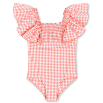 Fresia Swimsuit in Geranium Pink by Konges Sløjd