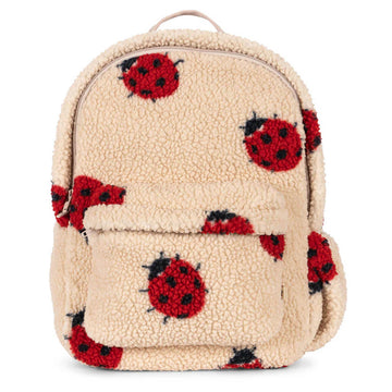 Jody Teddy Backpack in Ladybug Sand by Konges Sløjd
