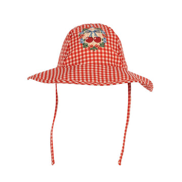 Soline Swim Hat in Fiery Red by Konges Sløjd