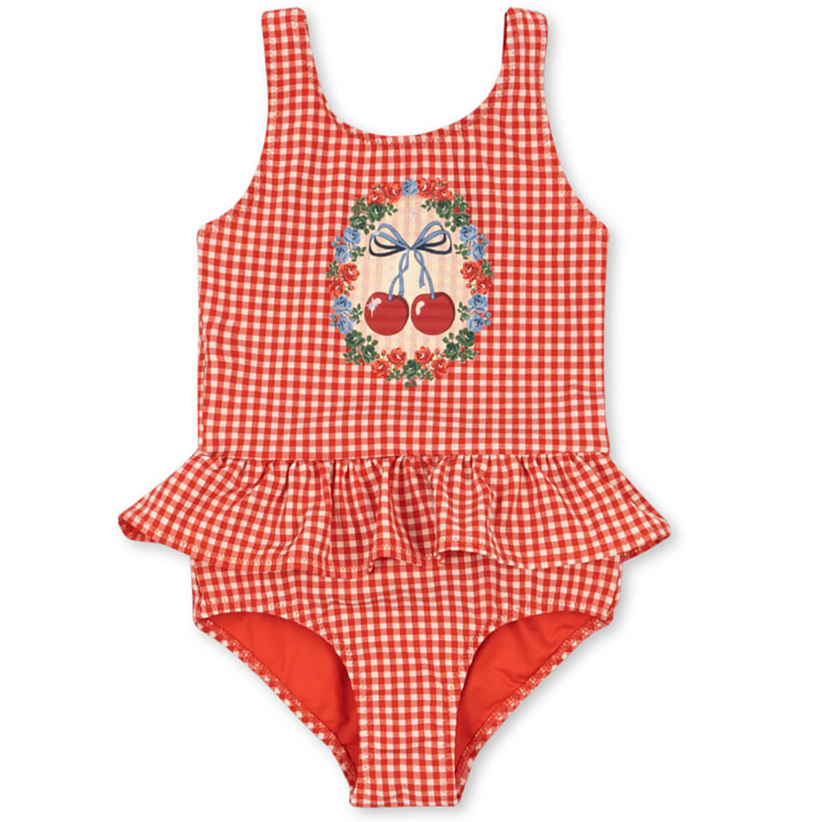Soline Swimsuit in Fiery Red by Konges Sløjd